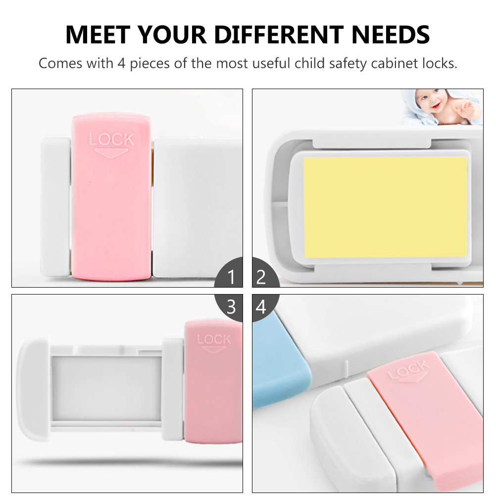 4 stuks multifunctionele kasts - Medicine Cabinet Lock recensie en prijs