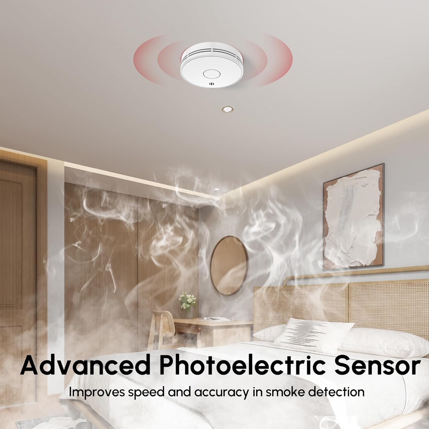 Rookmelder voor thuis, 10 jaar - Smoke Detector Interconnected recensie en prijs